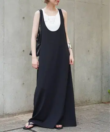 AP STUDIO NEW 슬로프 저지 원피스 A25400