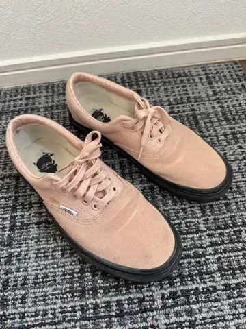 VANS & PURLICUE 핑크 스니커즈