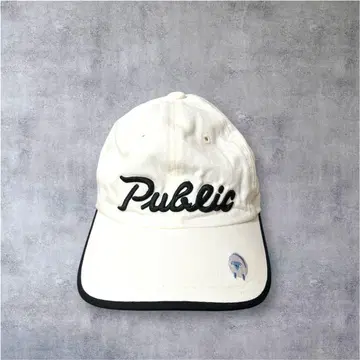 [미사용] Public Drip 퍼블릭 드립 캡 골프 모자