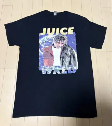 JUICE WRLD 티셔츠 GILDAN 블랙 T