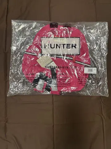 새상품! HUNTER 핑크 백팩 택 포함