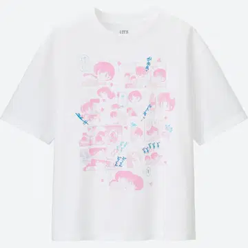 새상품 UNIQLO 유니클로 MANGA UT 란마1/2 T셔츠