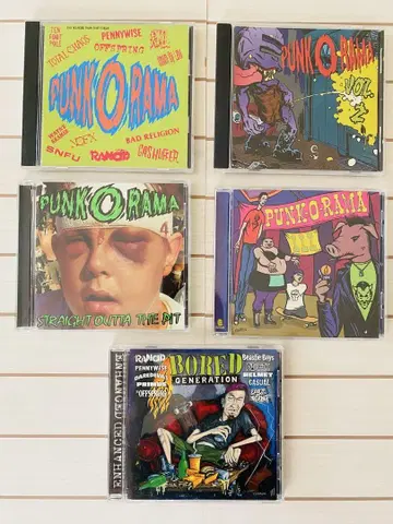 Punk-O-Rama 1, 2, 4, Bored Generation
