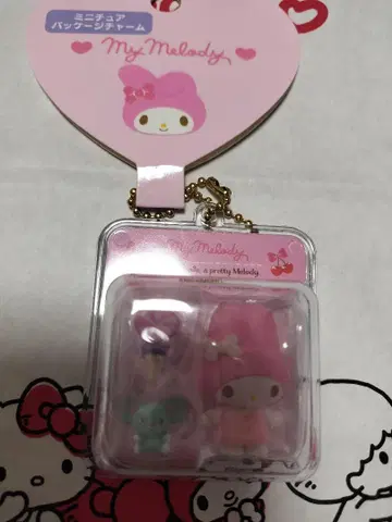 마이멜로디 미니어처 패키지 참