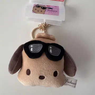 산리오 포차코 햇볕에 탄 얼굴 참 키링