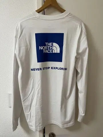 THE NORTH FACE 롱 슬리브 T셔츠 XL 화이트