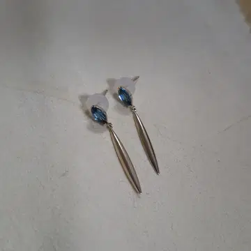 런던 블루 토파즈 귀걸이