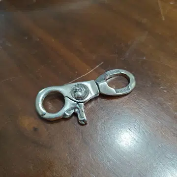 실버 클립 키링