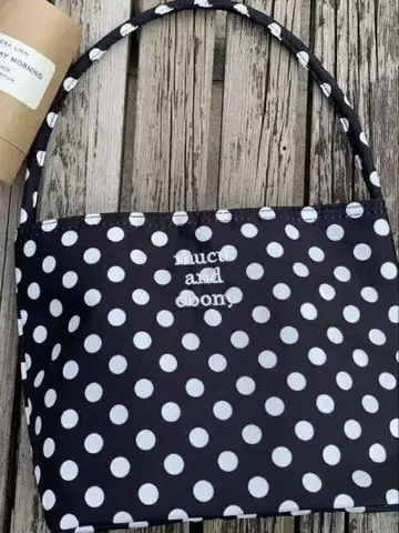 MUCU AND EBONY Bag 숄더백 도트 L