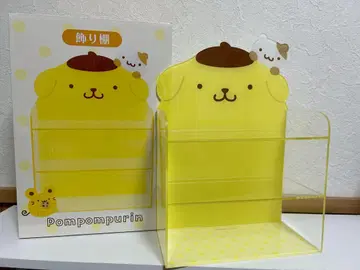 산리오 폼폼푸딩 장식 아크릴 선반