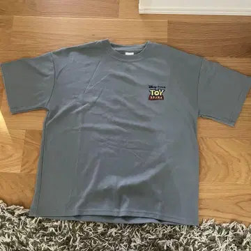 토이 스토리 캐릭터 티셔츠 PIXAR 그레이 M