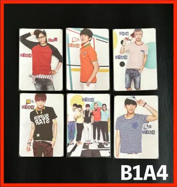 귀중 트레이딩 카드 홍콩 [ yes! ] 카드 B1A4 6매 세트! 3