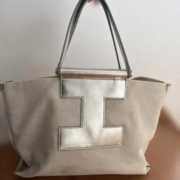 이아쿠치 소르베 M 토트백 실버