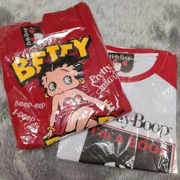 리모챌린지 베티 BETTYBOOP 복권 후드티 티셔츠 세트