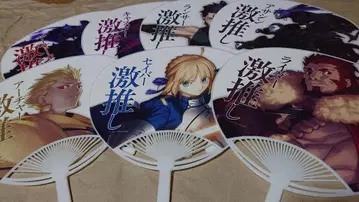 FGO 페스 2025 Fate/Zero 격추천 부채 전 7종 세트