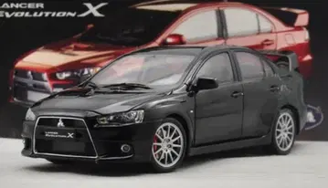 CSM Lancer Evolution X 블랙 1/18 우핸들