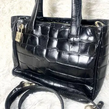 훌라 FURLA 2way 숄더백 크로코 엠보 블랙