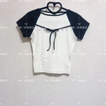 ANDMARY Alama ribbon tops
