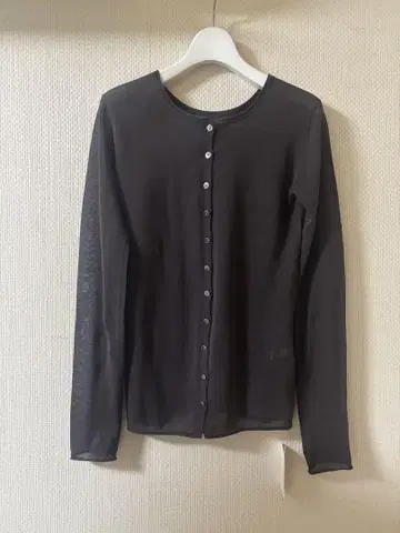 [ 25AW ] SLOBE IENA 코튼 실크 2way 가디건 브라운