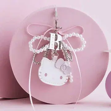 HELLO KITTY x BRILMY 거울 비즈 스트랩 PINK