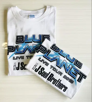 3JSB BLUE PLANET 티셔츠 2015 (2장)