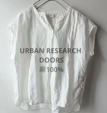 URBAN RESEARCH DOORS 슬리브리스 블라우스 M