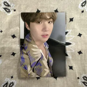 BTS SUGA Magic Shop 포토 카드 윤기