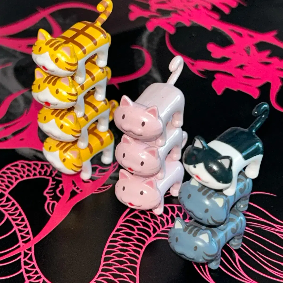 Classic Vintage Stacking Tsumineko Tsumineko Figure Cat Gacha