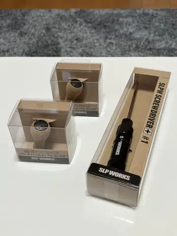 SLP 웍스 파워 라이트웨이트 코르크 노브 드라이버 3개 세트 미사용