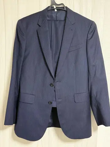 Paul Smith 네이비 스트라이프 비즈니스 정장
