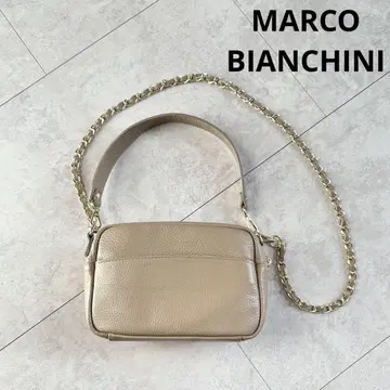 MARCO BIANCHINI 2way 체인 숄더백 베이지