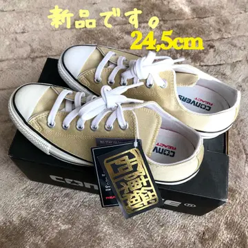 새상품 한정판 컨버스 올스타 니시진 비단 골드 converse