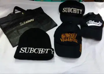 Subciety 캡 4세트 샵백