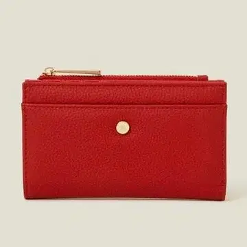 액세서라이즈 ACCESSORIZE 지갑 슬림 미디엄 레드