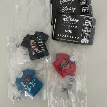 Disney CREATED byMUS 의류 컬렉션 가챠 디즈니