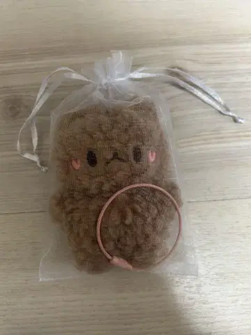 테테 누나비님 초코 베어 키링 미사용 새상품