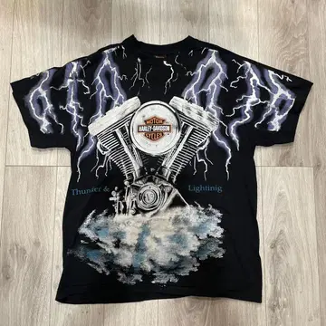 Harley-Davidson Thunder & Lightning 티셔츠