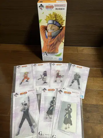 NARUTO 제일복권 파도의 나라 편 나루토 피규어 아크릴 컬렉션