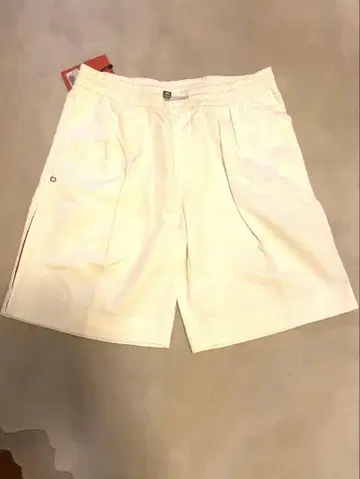 남성용 Code costume 이탈리아제 화이트 숏팬츠