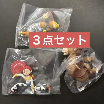 앤디가 왔다! 토이스토리 피규어 가챠 3점 세트