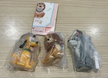 미개봉 새상품 디즈니 가챠 DOG 스윙 마스코트 3체 세트