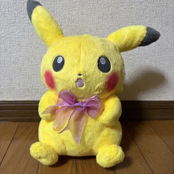포켓몬스터 1번 복권 C상 피카츄 꿈결 기분 봉제인형