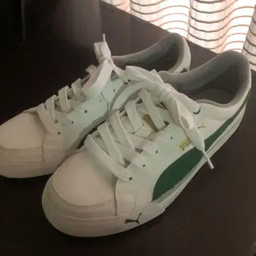 Puma 화이트/그린 스니커즈