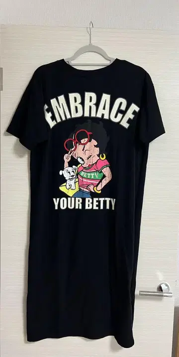 BETTY BOOP 티셔츠 원피스