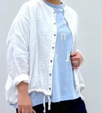 더블 거즈 셔츠 자켓