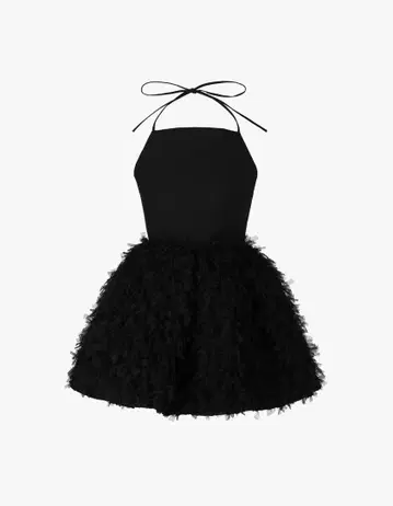Bibiy CELESTINE DRESS 블랙 미사용 새상품 택 부착