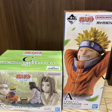 NARUTO 제일복권 파도의 나라 편 피규어 A상 C상 세트