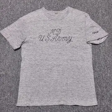 BLUE BUCK 헤더 티셔츠 빈티지 US ARMY 70s