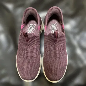 [새상품급] 스케쳐스 슬립인스 퍼플 24cm