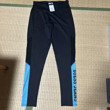 GUESS JEANS 사이드 블루 레깅스